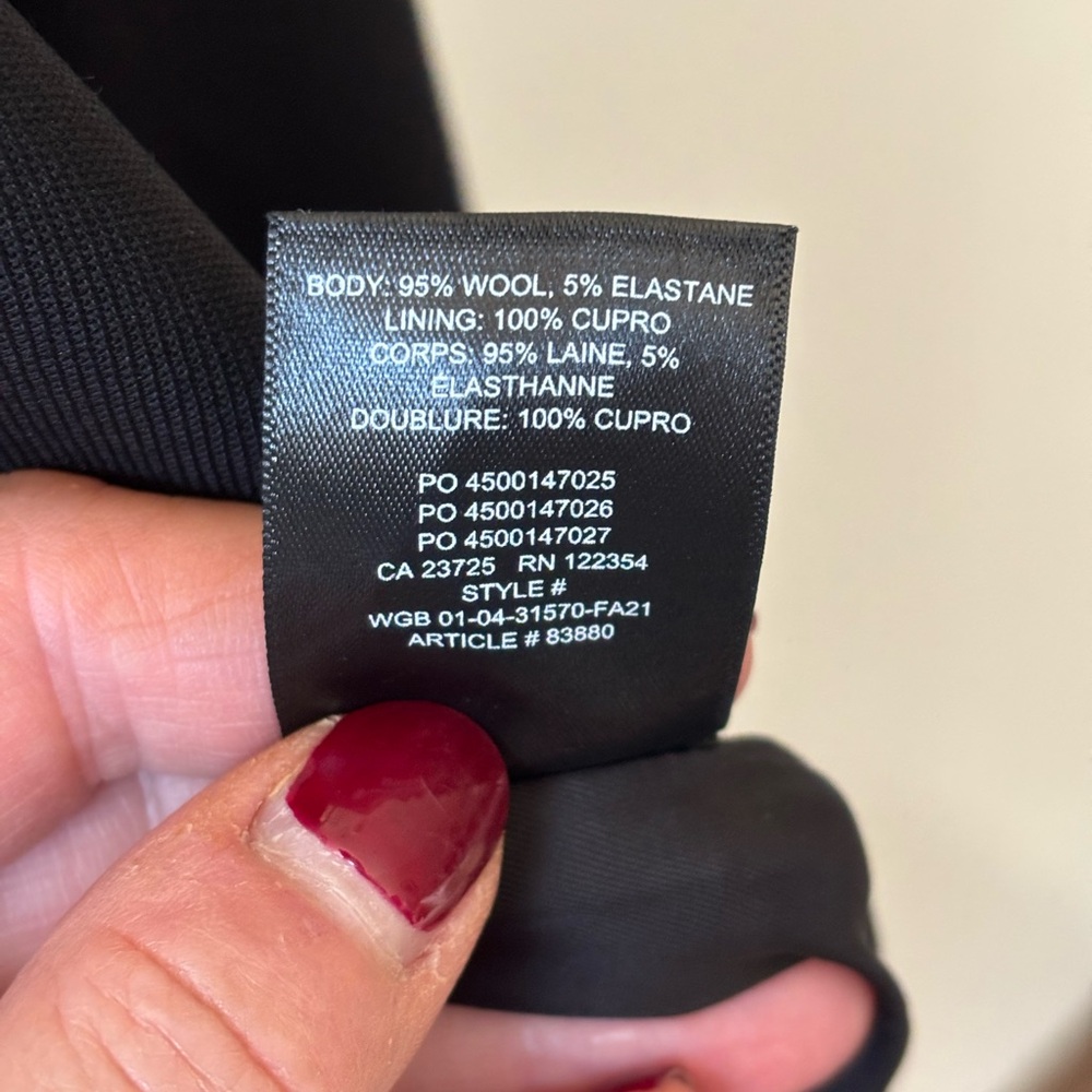 Babaton Classic Black Blazer - Picture 5 of 6